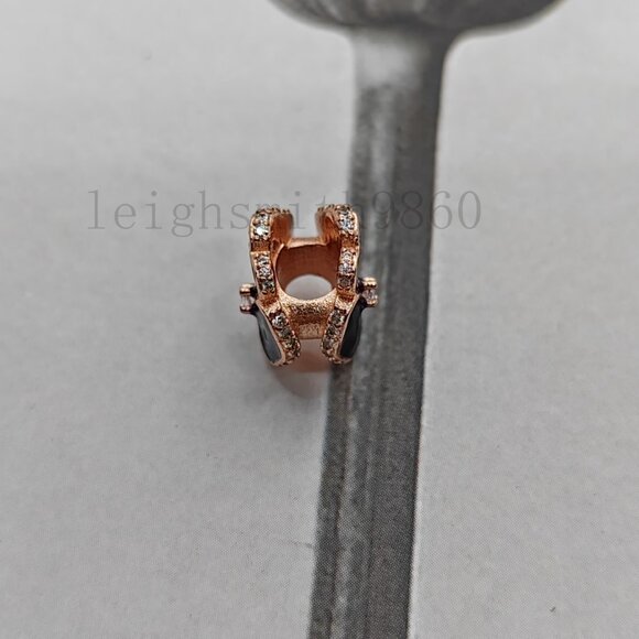 Pandora Deep Purple Pansy Flower Charm - Picture 3 of 5